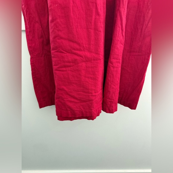 April Cornell Red Textured Nightgown - Picture 8 of 9